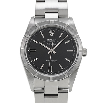 ロレックス エアキング 14010M ブラック メンズ 時計 【中古】【wristwatch】
