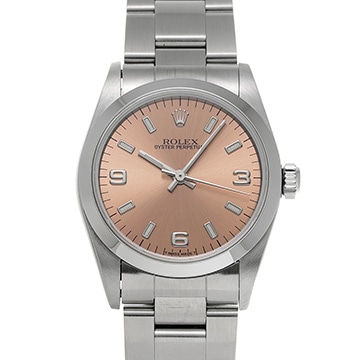 ロレックス オイスターパーペチュアル 67480 ピンク ユニセックス 時計 【中古】【wristwatch】
