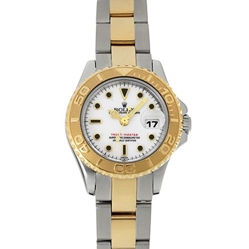 ロレックス ヨットマスター レディース 69623 ホワイト レディース 時計 【中古】【wristwatch】