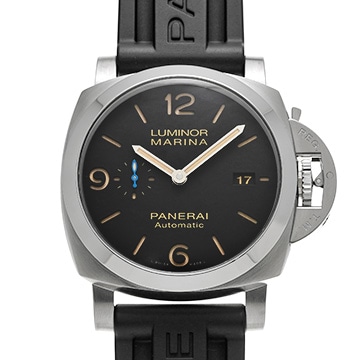 パネライ ルミノールマリーナ 1950 3デイズ アッチャイオ PAM01312 ブラック メンズ 時計 【中古】【wristwatch】