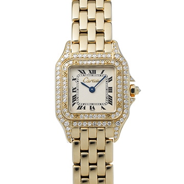 カルティエ パンテール 866919 アイボリー レディース 時計 【中古】【wristwatch】