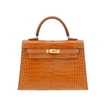 エルメス ミニミニケリー サフラン ポロサスリセ レディース バッグ 【中古】【bag】