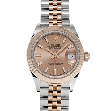 ロレックス レディ デイトジャスト 28 279171 ロゼカラー レディース 時計 【中古】【wristwatch】