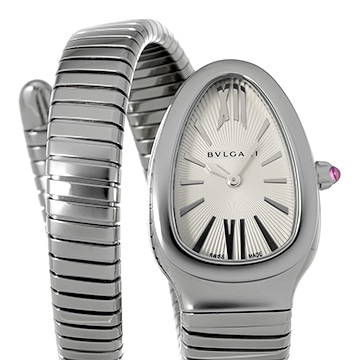 ブルガリ セルペンティ トゥボガス シングルスパイラル SP35S シルバー レディース 時計 【中古】【wristwatch】
