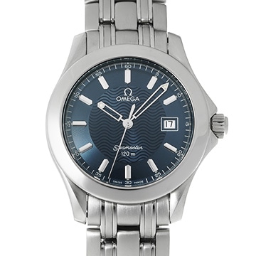 オメガ シーマスター 120 クォーツ 2511.81 ブルー メンズ 時計 【中古】【wristwatch】