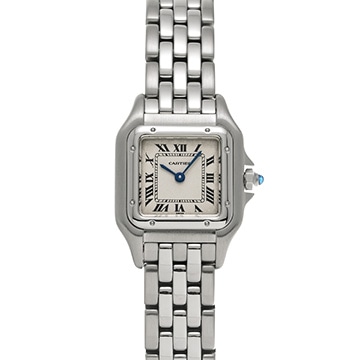 カルティエ パンテール SM W25033P5 シルバー レディース 時計 【中古】【wristwatch】