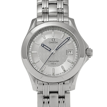 オメガ シーマスター 120 クォーツ 2511.31 シルバー メンズ 時計 【中古】【wristwatch】
