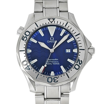 オメガ シーマスター プロフェッショナル 300 2265.80 ブルー メンズ 時計 【中古】【wristwatch】