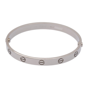 カルティエ ラブブレスレット #17 旧型 シルバー K18ホワイトゴールド WG レディース ジュエリー 【中古】【jewelry】