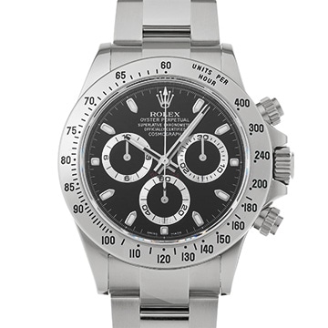 ロレックス コスモグラフ デイトナ 116520 ブラック メンズ 時計 【中古】【wristwatch】