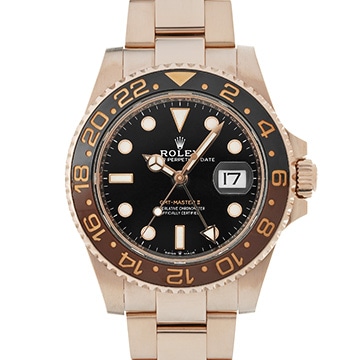 ロレックス GMTマスターII 126715CHNR ブラック メンズ 時計 【中古】【wristwatch】