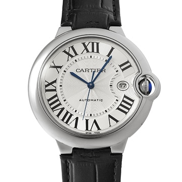 カルティエ バロンブルー W69016Z4 シルバー メンズ 時計 【中古】【wristwatch】
