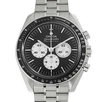オメガ スピードマスター ムーンウォッチ プロフェッショナル コーアクシャル マスタークロノメーター クロノグラフ 310.30.42.50.01.004 ブラック/ホワイト メンズ 時計 【中古】【wristwatch】