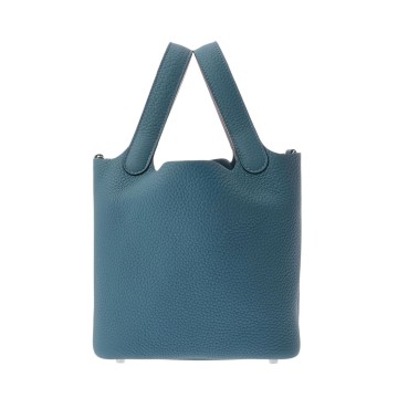エルメス ピコタン ロック PM エクラ ニューブルージーン/モーヴペール トリヨンクレマンス レディース バッグ 【未使用】【bag】