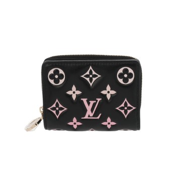 ルイ ヴィトン ポルトフォイユ ルー ブラック M12378 ラムレザー レディース 財布 【中古】【purse】