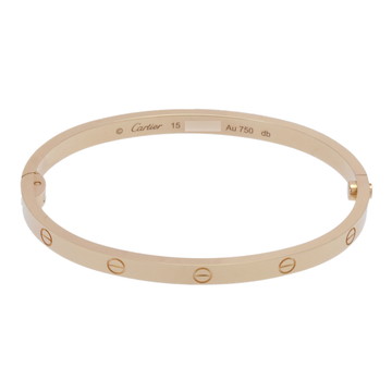 カルティエ ラブブレスレット SM #15 ゴールド K18イエローゴールド YG レディース ジュエリー 【中古】【jewelry】