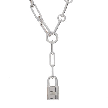 エルメス ケリー シェーヌ ネックレス ♯44　PM シルバー シルバー925 レディース ジュエリー 【新品】【jewelry】