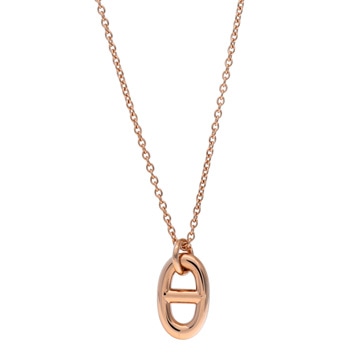 エルメス シェーヌダンクル ファランドール ネックレス PM ピンク K18ピンクゴールド PG レディース ジュエリー 【新品】【jewelry】