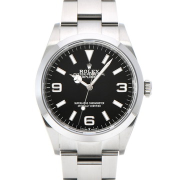 ロレックス エクスプローラー 36 124270 ブラック メンズ 時計 【新品】【wristwatch】